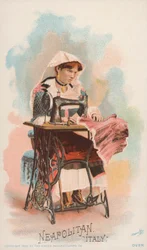 Sewing Machine, Neapolitan, Italy